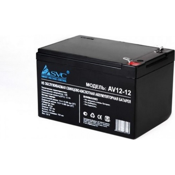 Аккумуляторная батарея SVC BATTERY 12V/12AH DL-SVC-BATTERY 12V/12AH